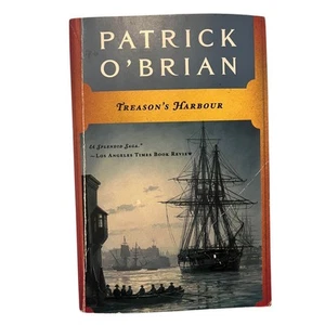 Patrick O'Brian Treason's Harbour 9th Book Novel Napoleonic Wars - Imagen 1 de 2