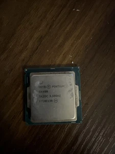 Intel Pentium G4400 3.30GHz Dual-Core CPU Processor SR2DC LGA1151 Socket - Picture 1 of 1