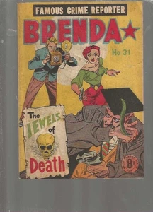 BRENDA STARR 31 - VG   - AUSTRALIAN  GOLDEN AGE  ATLAS COMICS - Bild 1 von 2