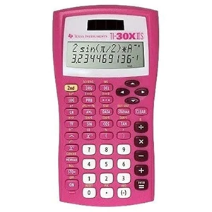 Texas Instruments TI30XIIS Pink Calculator Pocket Financial AWM626 Very Good - Picture 1 of 3