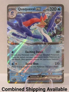Quaquaval ex - 035 SV: Scarlet & Violet Promo Cards NM Holo English 14750 - Picture 1 of 2