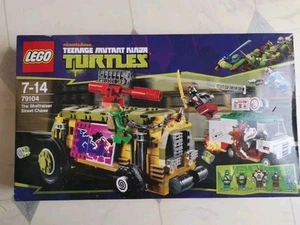 LEGO 79104 TEENAGE MUTANT NINJA TURTLES: The Shellraiser Street Chase nuovo imballato - Foto 1 di 5