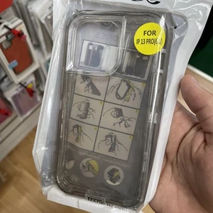 Dual Layer Black Clear Heavy Duty Case für iPhone 13 Pro süße Hülle - Bild 1 von 4