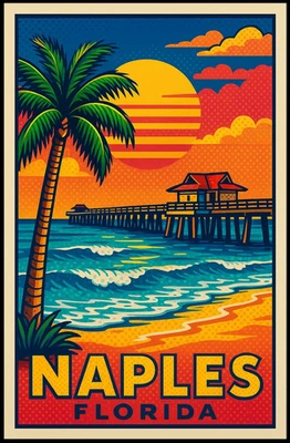 Póster de Naples, Florida Tropical Paradise Foto 1 de 4