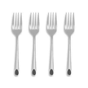 Towle Living Wave Stainless Steel Salad Fork (Set of Four) - Picture 1 of 5