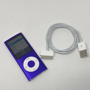 Apple iPod Nano 4. Generation 8GB Lila MP3 Player A1285 MB739LL/A - Getestet - Bild 1 von 8