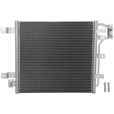 Aluminum AC Condenser For 2012 2013 2014 2015 Jeep Wrangler 2016 2017 2018 - Image 1 of 4