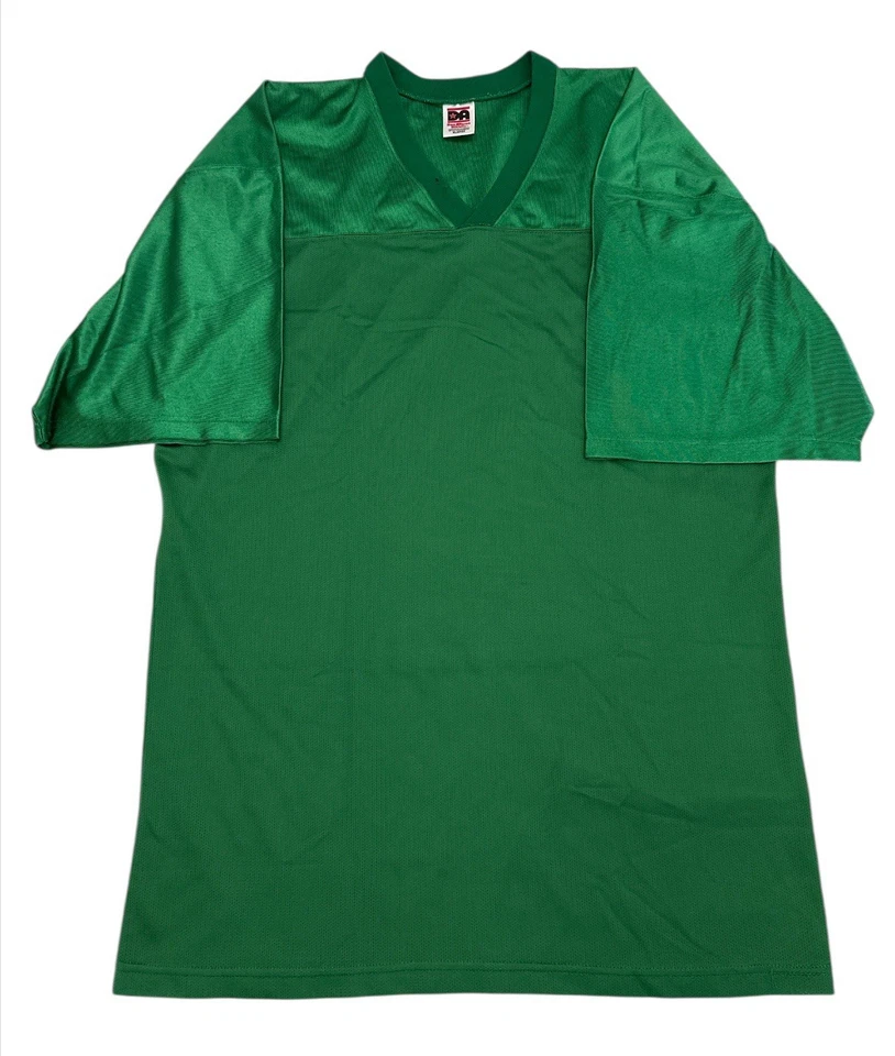 Camiseta de fútbol vintage verde Kelly Don Alleson atlética para hombre XL BLANK Eagles Foto 1 de 4