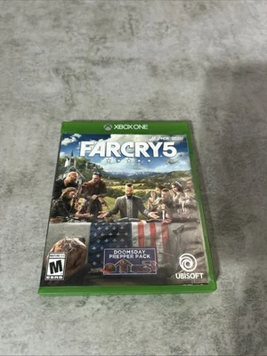 Far Cry 5 (Microsoft Xbox One, 2018) Complete CIB Pristine Mint Condition - Image 1 of 4