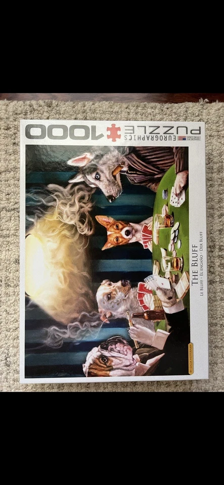 Eurographics 1000 Piece Puzzle THE BLUFF by Lucia Heffernan - Image 1 of 1