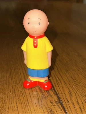 Caillou 3.5” PVC Action Figure PBS Kids Red Pajamas DHX Cookie jar Brand - Image 1 of 4