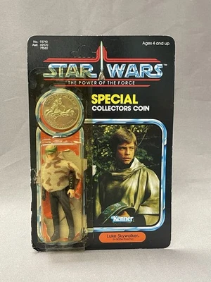 1984 Kenner Star Wars Luke Skywalker Poncho POTF Last 17 Power Of The Force - Image 1 of 4