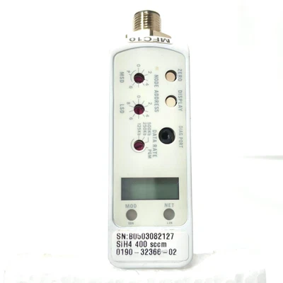 BROOKS GF 125C MASS FLOW CONTROLLER GAS:SiH4 400SCCM - Image 1 of 4