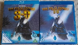 THE POLAR EXPRESS PRESENTED IN 3D BLU-RAY + 2D + LENTICULAR SLIP COVER - Picture 1 of 2
