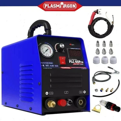 PLASMARGON CUT65P 220V IGBT Pilot Arc Plasmaschneider CNC Schneiden 10mm 60A Troch