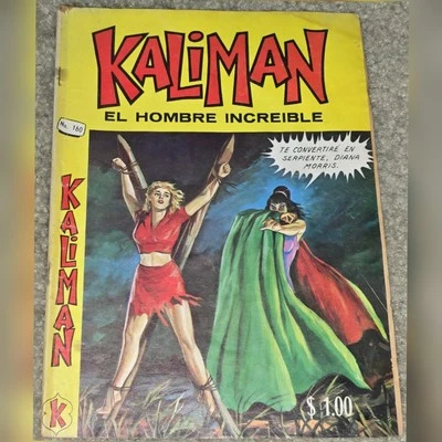 1 Rare VHTF Kaliman 160 MX 1968 Bondage Witchery Hombre Increíble Mexico Vintage - Image 1 of 4