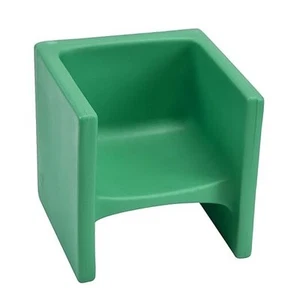 3-in-Cube for Kids, Flexible Seating Classroom Furniture-Pack Chair 1 Green - Picture 1 of 7