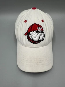Georgia Bulldogs Dawgs Hat Cap, White, One Size Fits All - Picture 1 of 6