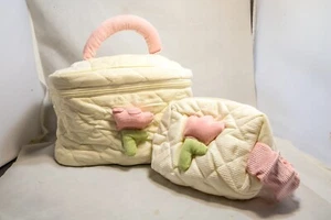 Pair soft large capacity makeup bags new - Picture 1 of 3