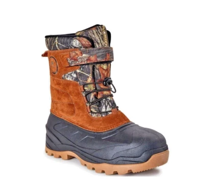 Ozark Trail Pack Suede Thinsulate -5° Mossy Oak Camo Snow Boot - Men's Size 13 - Image 1 of 4