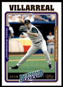 2005 TOPPS OSCAR VILLARREAL ARIZONA DIAMONDBACKS #102 - Picture 1 of 2
