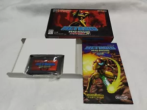 METROID ZERO MISSION Gameboy Advance Japan Import CIB COMBINED SHIPPING - Picture 1 of 9