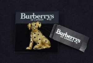 Burberry Archivio Vintage - Spilla DALMATA GOLD - BROOCH DALMATIAN - Imagen 1 de 3