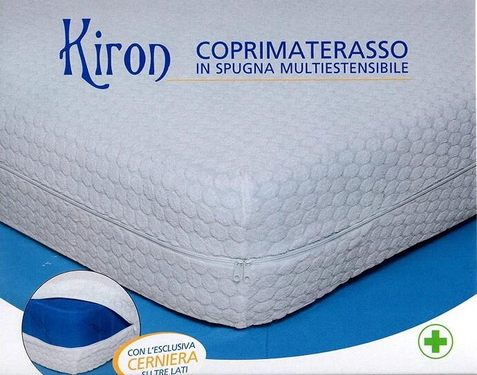 coprimaterasso kiron 1 posto e mezzo biancaluna colore foto misura unica - Immagine 1 di 1