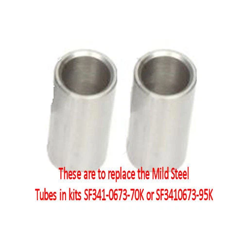 Kit de 2 tubos de acero inoxidable Superflex para Suzuki Swift MKII GL, GTI 1989-1999 Foto 1 de 1