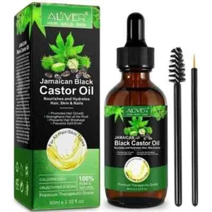 Jamaican Black Castor Oil, Organic 100% Pure Cold Pressed, EXP : 10/26 - Picture 1 of 4