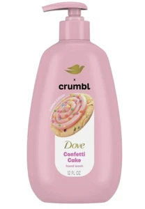 Pastel de confeti lavado a mano Dove X Crumbl 12 fl oz nuevo - Imagen 1 de 9