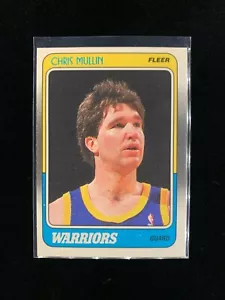 1988-1989 Fleer Basketball Near Mint - Mint Chris Mullin Golden St. Warriors HOF - Bild 1 von 2