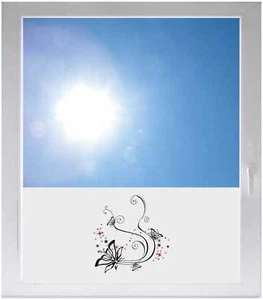 Sichtschutzfolie Fensterfolie Sonnenschutz - GMD419 - schöne Orchideen - Bild 1 von 1