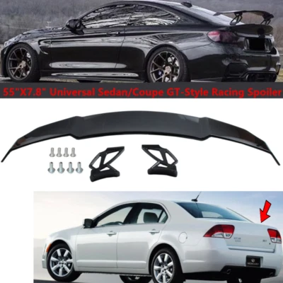 Universal V-STYLE Rear Trunk Racing Big Spoiler Fit For Mercury Milan 2006-2011 — 第 1/4 张图片