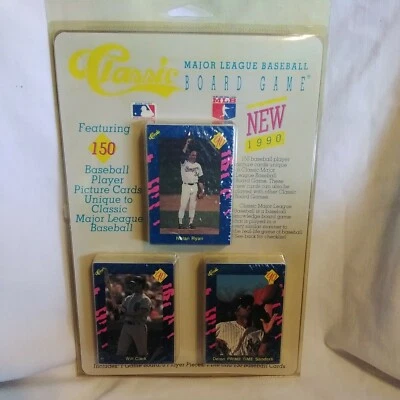 Major League Baseball 1990 Classic Board Game new unopened 150 cards Nolan Ryan - Image 1 of 4