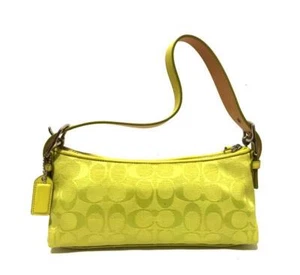 NWT COACH SIGNATURE C CHARTEUSE EAST WEST DEMI SHOULDER BAG PURSE 6371 RARE! - Picture 1 of 1