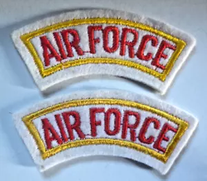 ¿PAR DE TÍTULOS DE HOMBRO DESCONOCIDOS DE LA FUERZA AÉREA?? - Imagen 1 de 2
