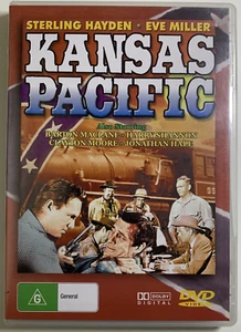 Kansas Pacific (DVD) Movie, Sterling Hayden, Eve Miller - All Regions, PAL - Picture 1 of 4