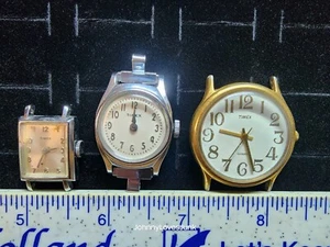 Vintage Timex Watch Lot Woman's Models Used Parts/Repair Only - Picture 1 of 2