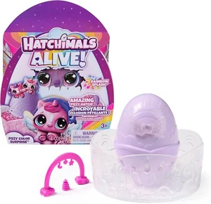 Rainbow Splash Fizzy Color Surprise Toy Hatchimals Alive Hatch Twins Triple Egg - Picture 1 of 10