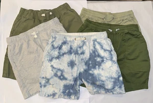 CREW CUTS Boys Shorts Lot of 5 Size 10 - 12 Pull On Casual Shorts Nordstrom - Picture 1 of 16