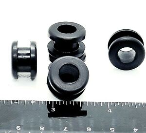 1/2" Hole Rubber Grommets 3/8" ID for 1/4” Thick Panel Wall Bushing 3/4" OD 