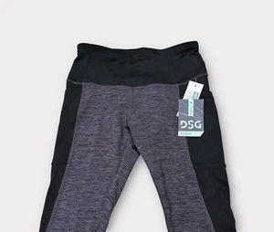 DSG Women's Cold Weather Compression Legging Asphalt/ Pure Black SD DAW39602SD - Picture 1 of 5