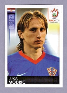 Rookie LUKA MODRIC Panini UEFA EURO 2008 OTTIMA Sticker New MINT #194 - Bild 1 von 2