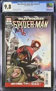 Cómics de Marvel Miles Morales: Spider-Man anual 1 10/24 clasificación CGC 9,8 - Imagen 1 de 2
