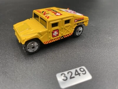 Rescue Hummer 1994 edición especial 1:70 fundido a presión por Matchbox. Foto 1 de 4