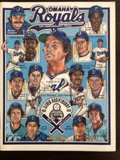1993 Omaha Royals 25th Anniversary Team Program