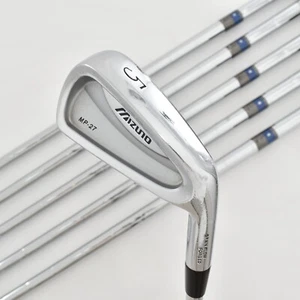 MINT Mizuno MP-27 Forged Irons Set 5-6-7-8-9-P PW NS 950GH S RH Golf Club Iron - Picture 1 of 15