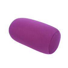 ()Micro Mini Microbead Back Cushion Roll Throw Pillow Travel Home GU