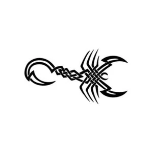 Scorpion Chain - Vinyl Decal Sticker for Wall, Car, iPhone, iPad, Laptop, Bike - Picture 1 of 8